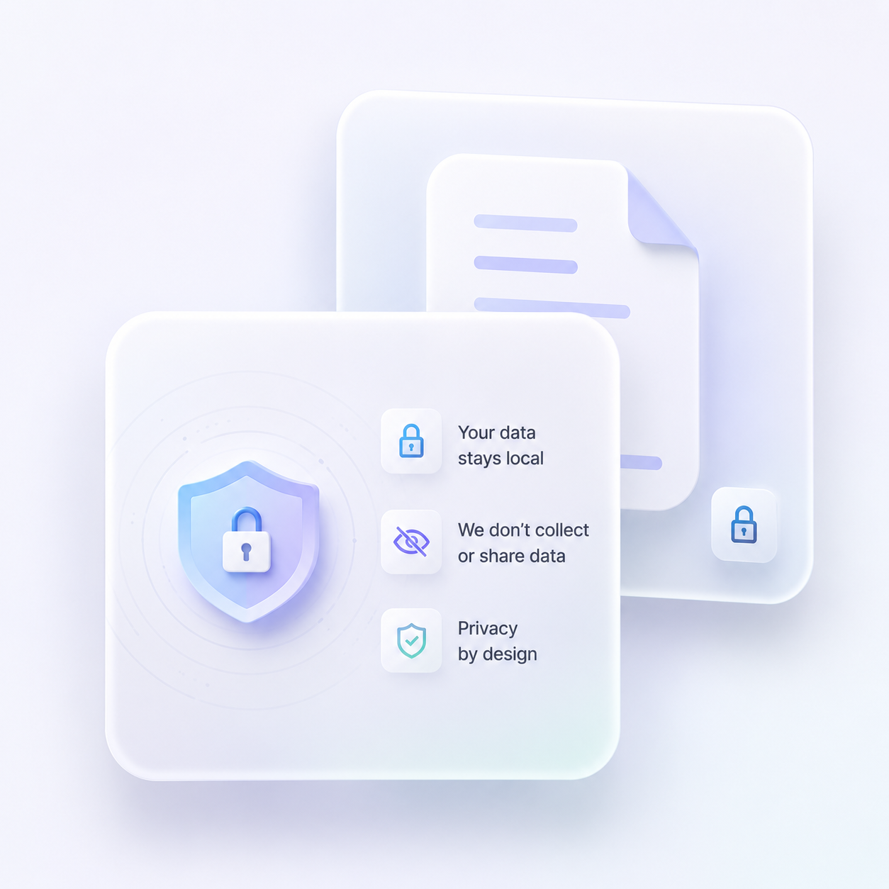 AuraLab privacy illustration
